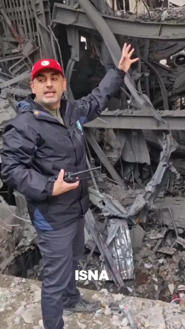 معاون عملیات سازمان امدادونجات جمعیت هلال‌احمر : از نزدیک شدن به مناطقی که انفجار اتفاق افتاده پرهیز کنید