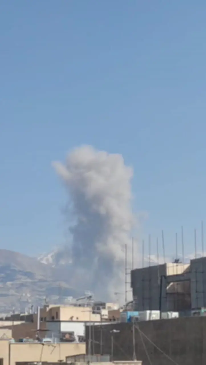 فیلم از انفجارهای دقایق پیش غرب تهران / چهاردهم اسفندماه 1404