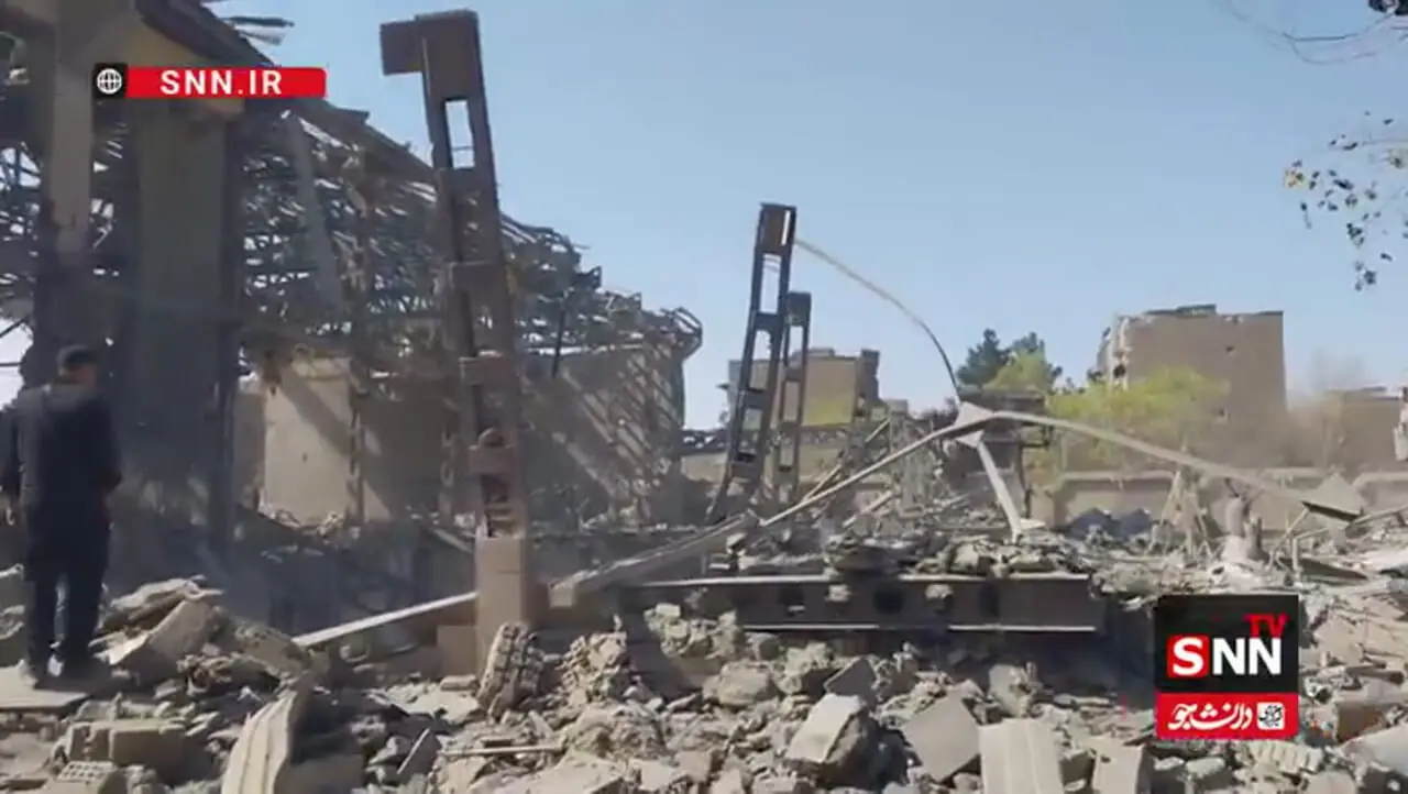 فیلم / یک مجموعه ورزشی در تهران مورد حمله قرار گرفت 