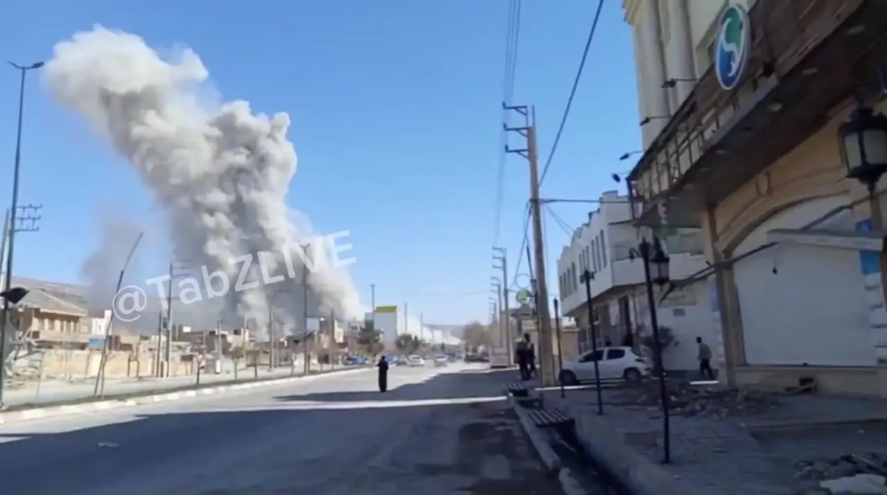 فیلم انفجارهای مهیب، ساعتی قبل در ایلام