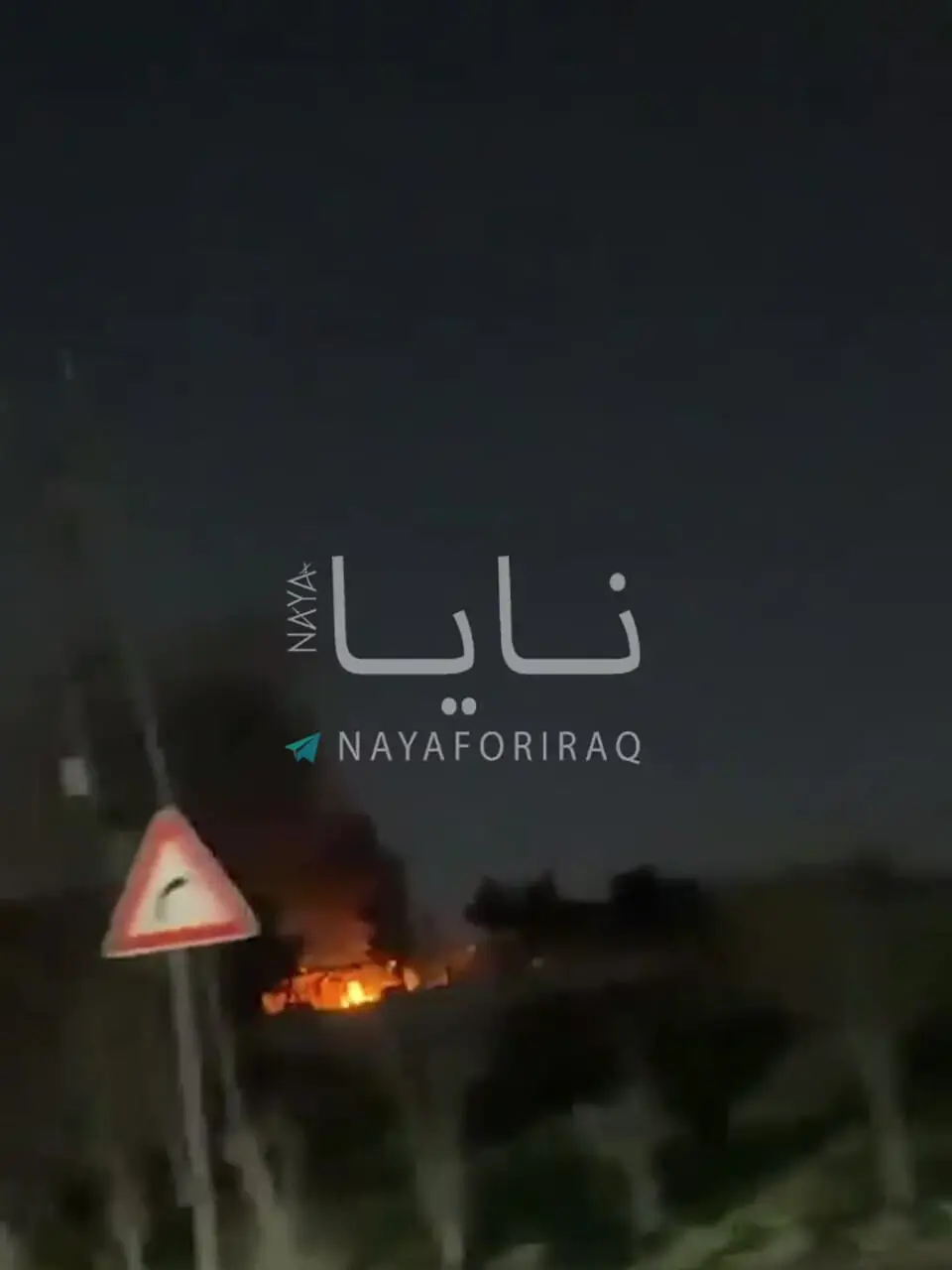 فیلم حملات پهپادی به مقرهای پژاک در اربیل