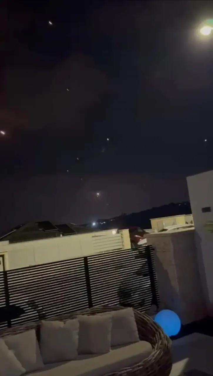 فیلم / شمال اسرائیل زیر باران سنگین راکت‌های حزب‌الله