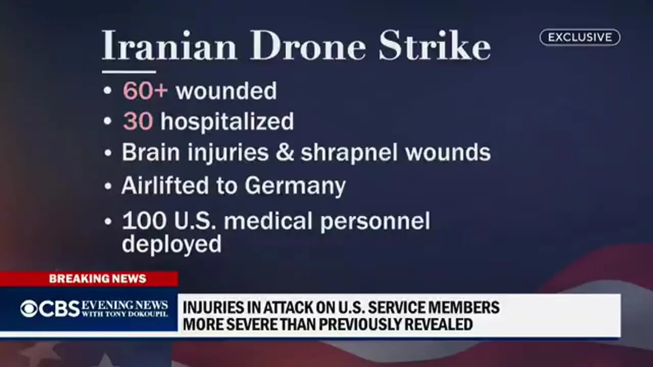 انتشار جزئیات تازه از حملات ایران به نیروهای آمریکایی