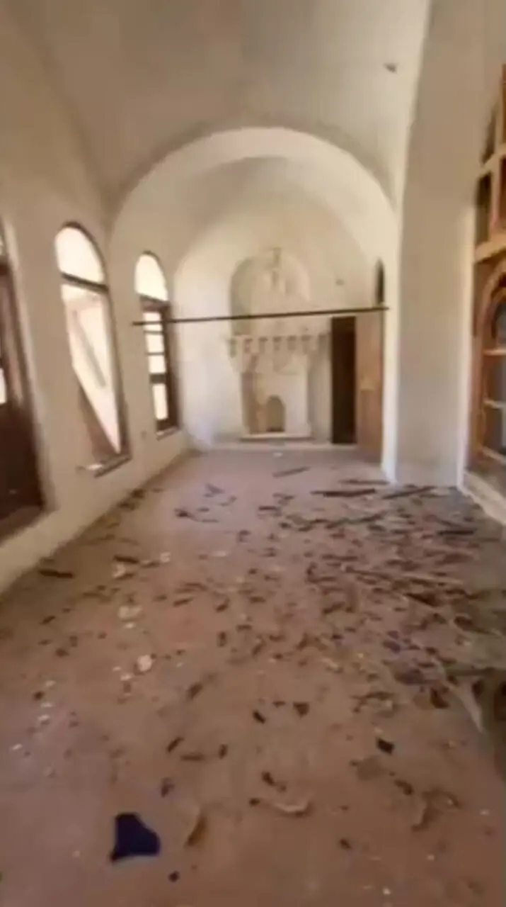 فیلم تخریب آثار تاریخی سنندج در حمله آمریکا و اسرائیل