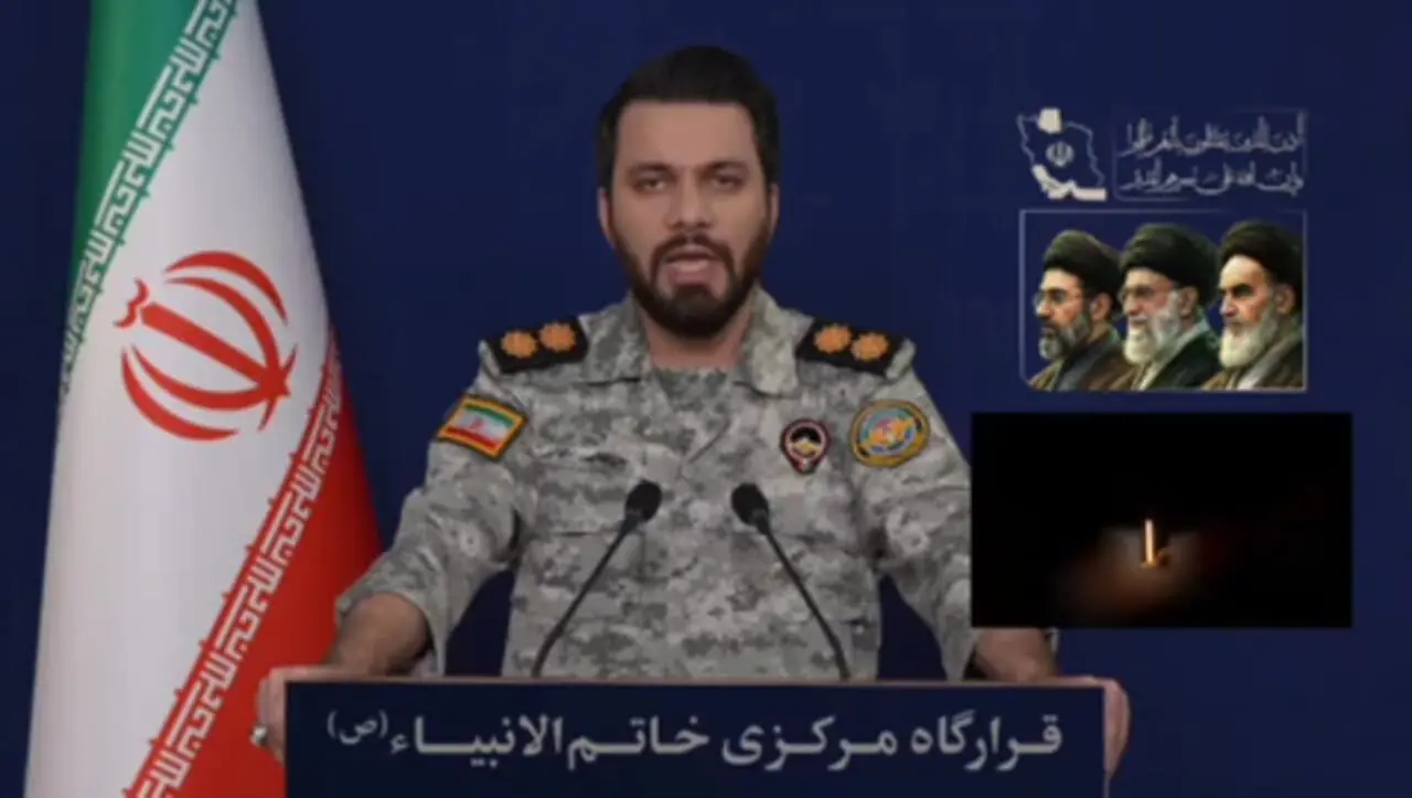 فیلم کنایه سخنگوی قرارگاه مرکزی خاتم الانبیا به آمریکایی ها: تعداد نقص فنی، ضربات مغزی خفیف و خوددرگیری هایتان، مدتیست بیش از پیش شده است