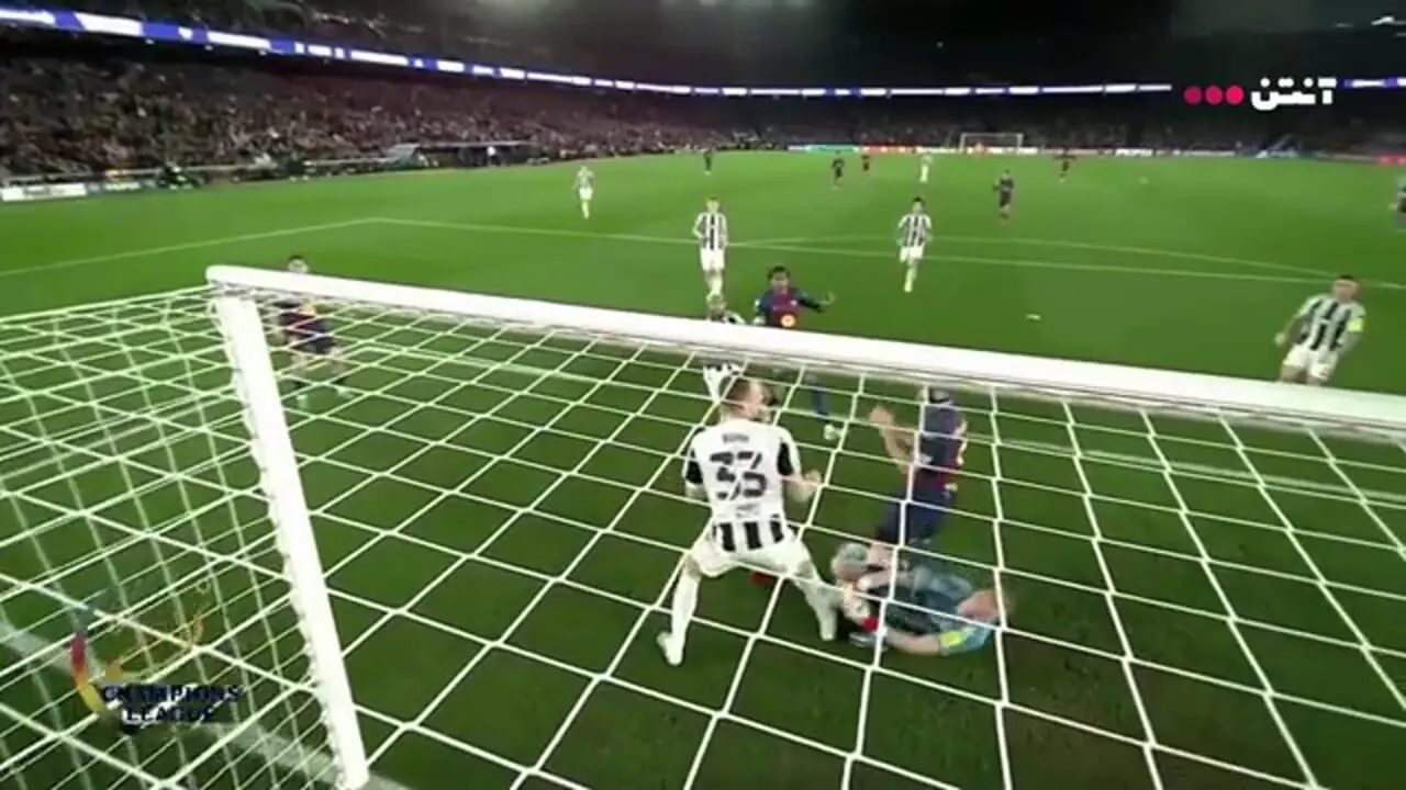 خلاصه بازی بارسلونا 7 - نیوکسل 2