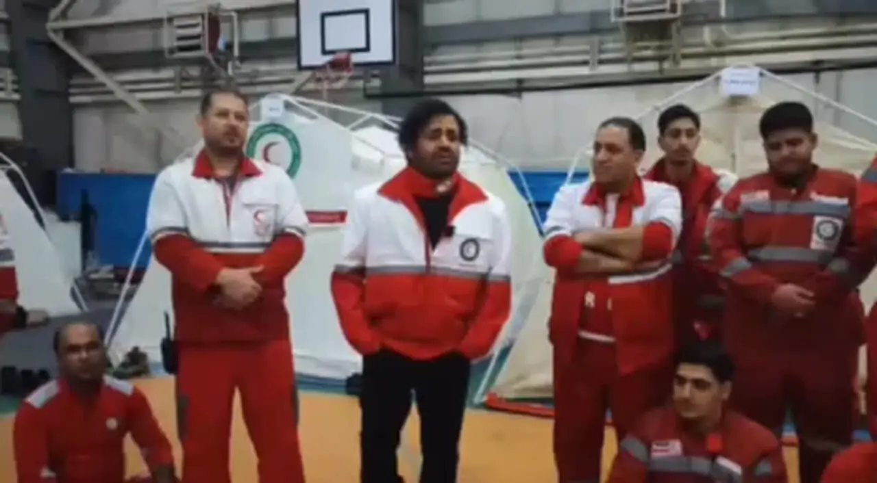 آواز «ایران من» در ستایش امدادگران؛ میثم ابراهیمی قطعه جدیدش را به نیروهای هلال احمر تقدیم کرد