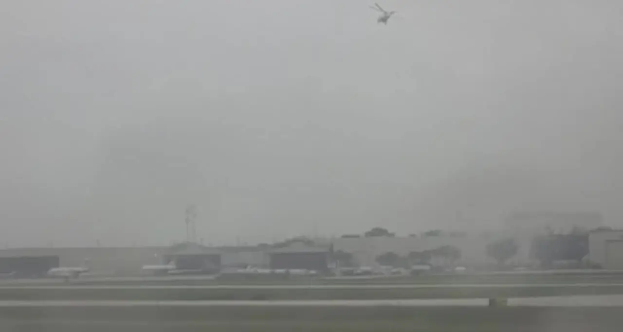 ترس از سوءقصد جدید به ترامپ ! پرواز پهپاد مرموز در نزدیکی هواپیمای ریاست جمهوری امریکا