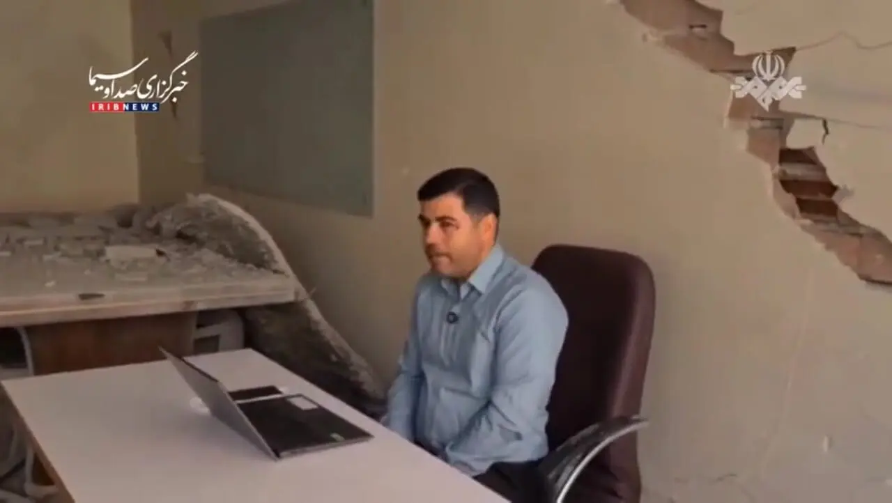 فیلم / موشکباران هم نتوانست کلاس‌های درس دانشگاه شریف را تعطیل کند/ تدریس از کنار ویرانی جنگ