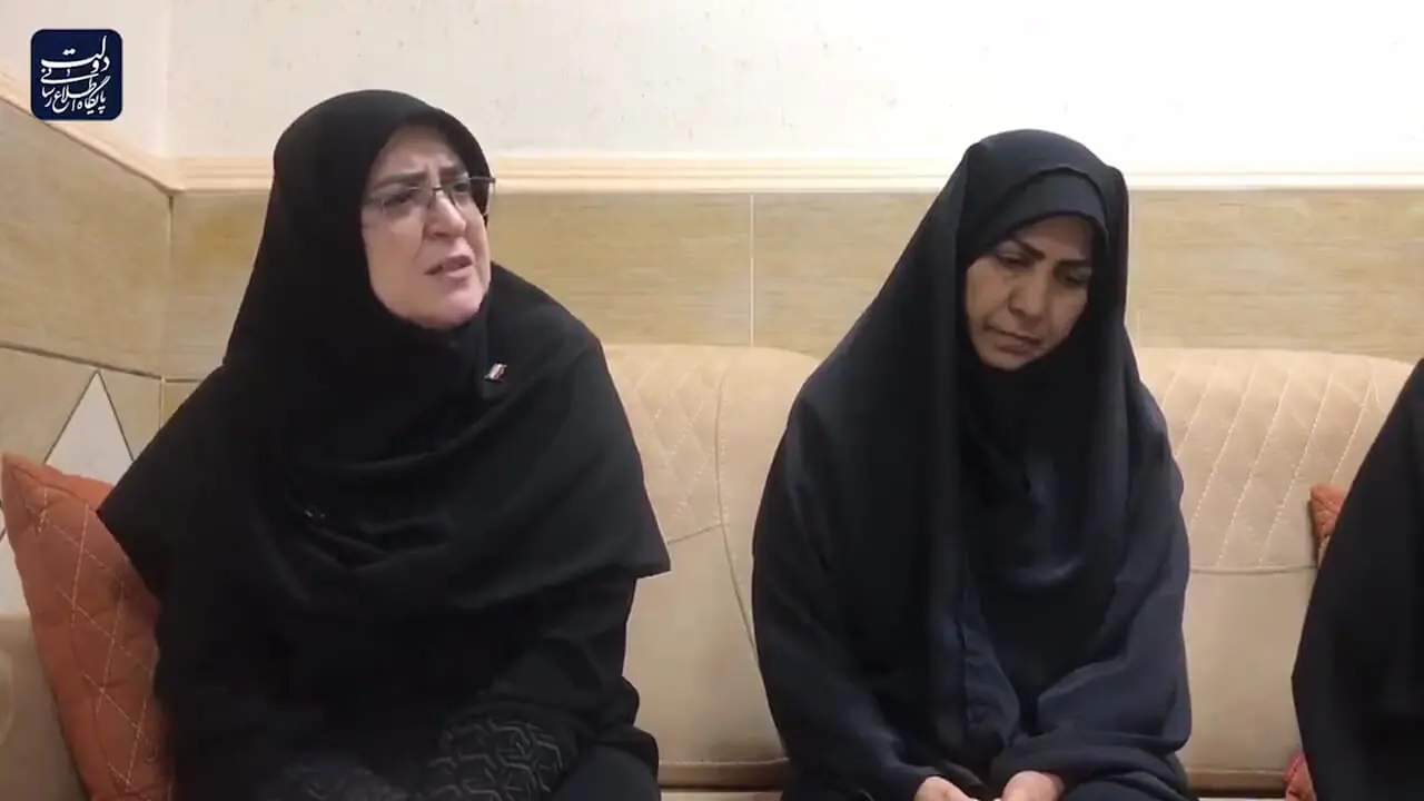 فیلم دیدار سخنگوی دولت با خانواده های دانش آموز میناب 