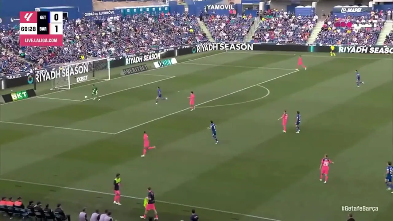 خلاصه بازی ختافه 0 - بارسلونا 2