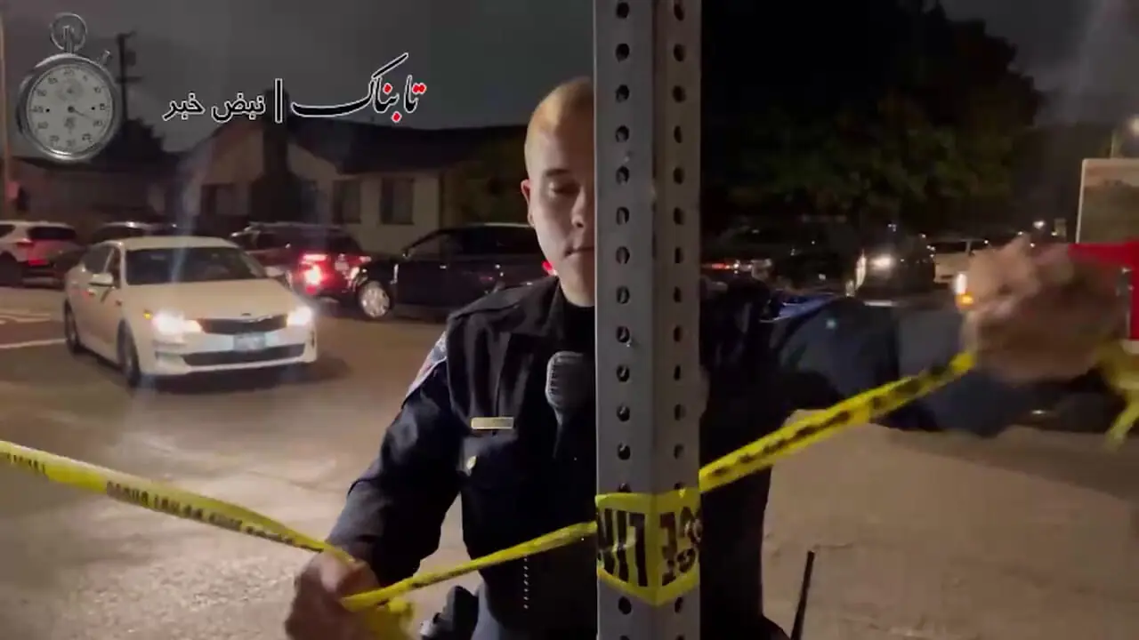 فیلم / لحظه هجوم نیروهای ویژه به خانه عامل حمله به ضیافت شام ترامپ