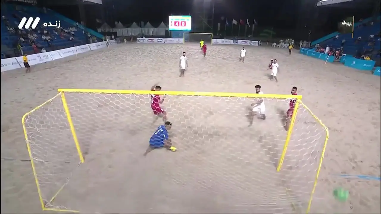 خلاصه فوتبال ساحلی ایران 9 - فلسطین 1