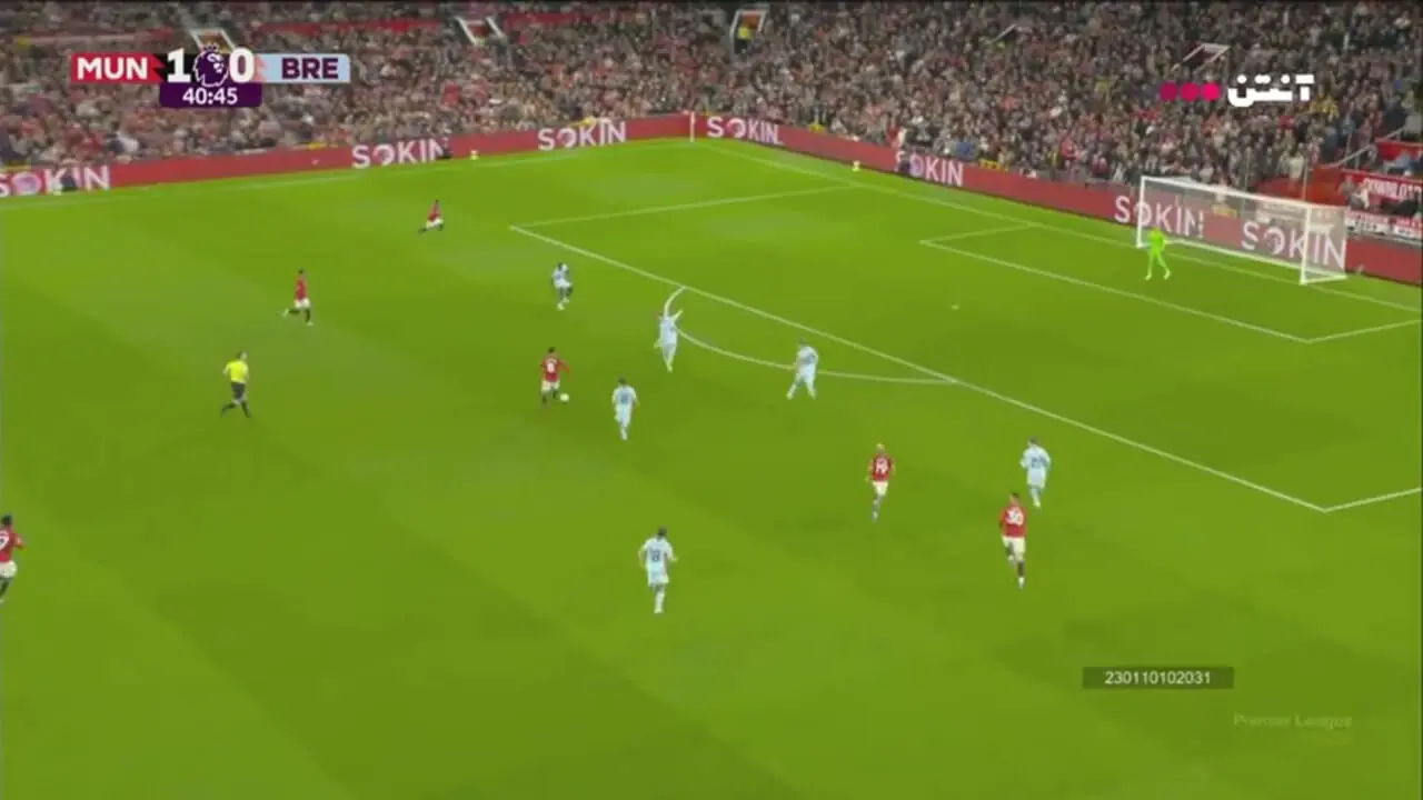 خلاصه بازی منچستریونایتد 2 - برنتفورد 1