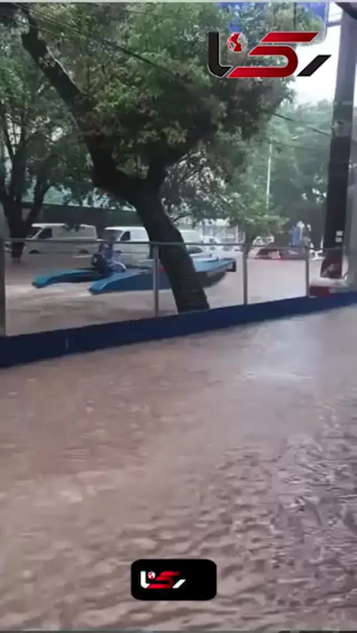 سیل وحشتناک در چین + فیلم 