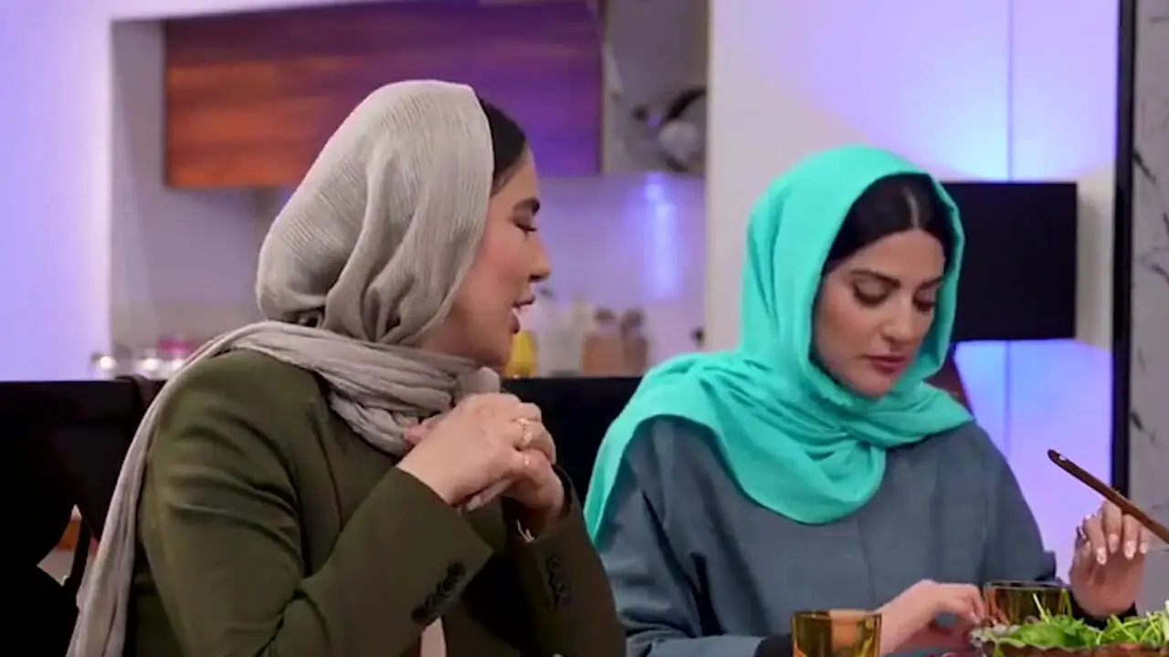 فیلم/ مجلس خواستگاری بازیگران ایرانی از هلیا امامی بازیگر دم بخت زنجانی در شام ایرانی/ شیدا یوسفی: من دایی مجرد دارم