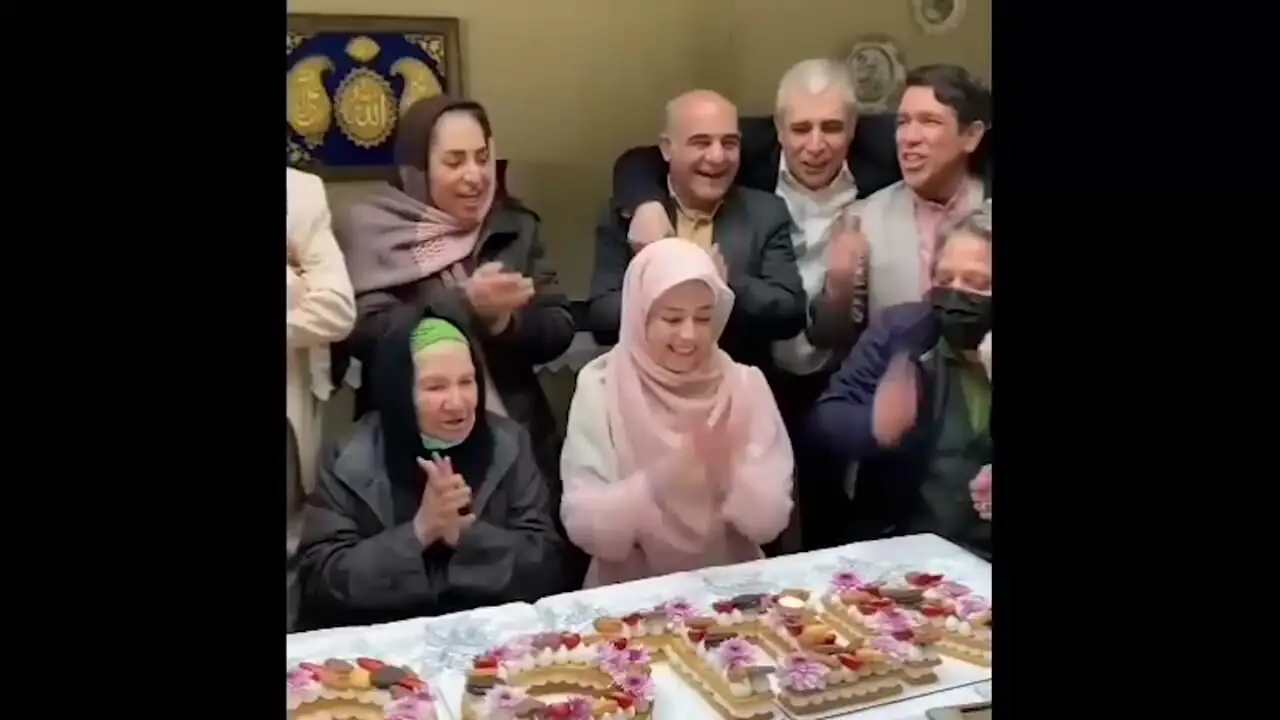 فیلم جشن تولد خانم بازیگر  سریال کلینیک رویا! / نیلوفر رجایی فرد با کلی میهمان !