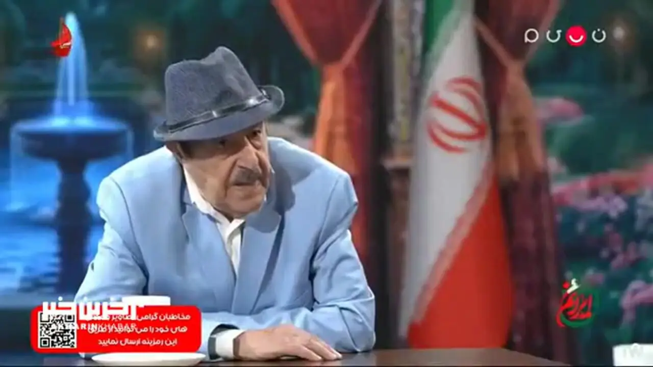 منوچهر آذری: در زمان جنگ از تهران بیرون نرفتم، خانه‌ام نزدیک بیت رهبری است؛ گوشم از صدای موشک کر شده