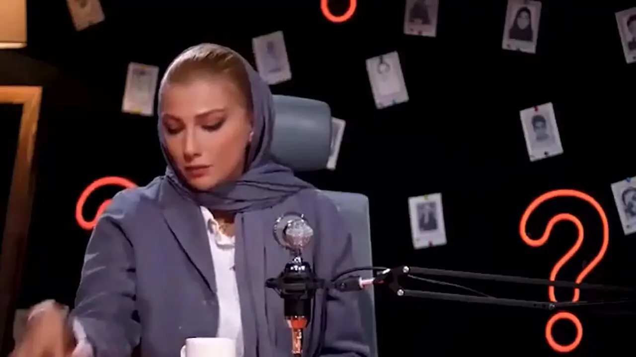 فیلم / بمب ها و موشک ها از بیخ گوش محیا دهقانی عبور کرد/ خانم بازیگر : از نزدیک جنگنده ها را دیدم !  / عجب دل شیری داره این زن