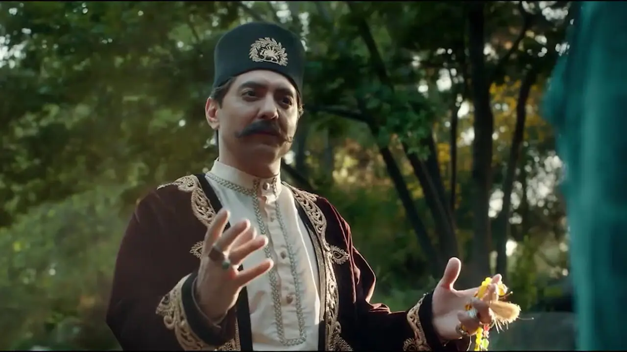 فیلم رقص دو نفره پریناز ایزدیار بازیگر نقش جیران  با بهرام رادان بازیگر نقش ناصرالدین شاه / عاشقانه های ماندگارشان را ببینید