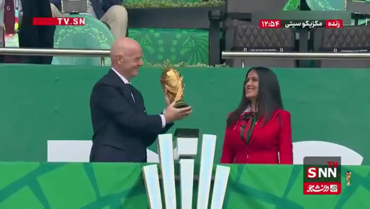 اولین فیلم از کاپ جام جهانی 2026 / در مراسم افتتاحیه رونمایی شد