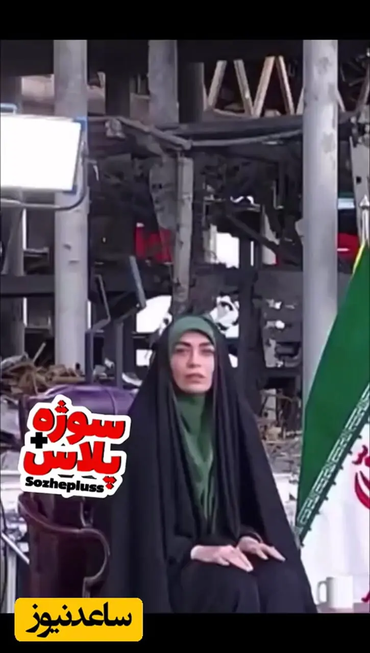 فیلم / اجرای غیر معمولی الهام چرخنده در آنتن زنده صدا و سیما / بازیگری یا مجری گری ؟! / فیلش یاد هندوستان کرده !