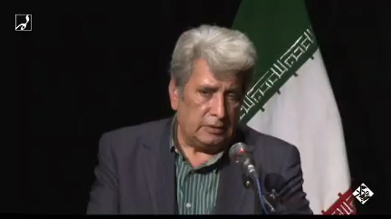 فیلم شعرخوانی بهروز رضوی در آیین بزرگداشت حسین منزوی در فرهنگسرای ارسباران