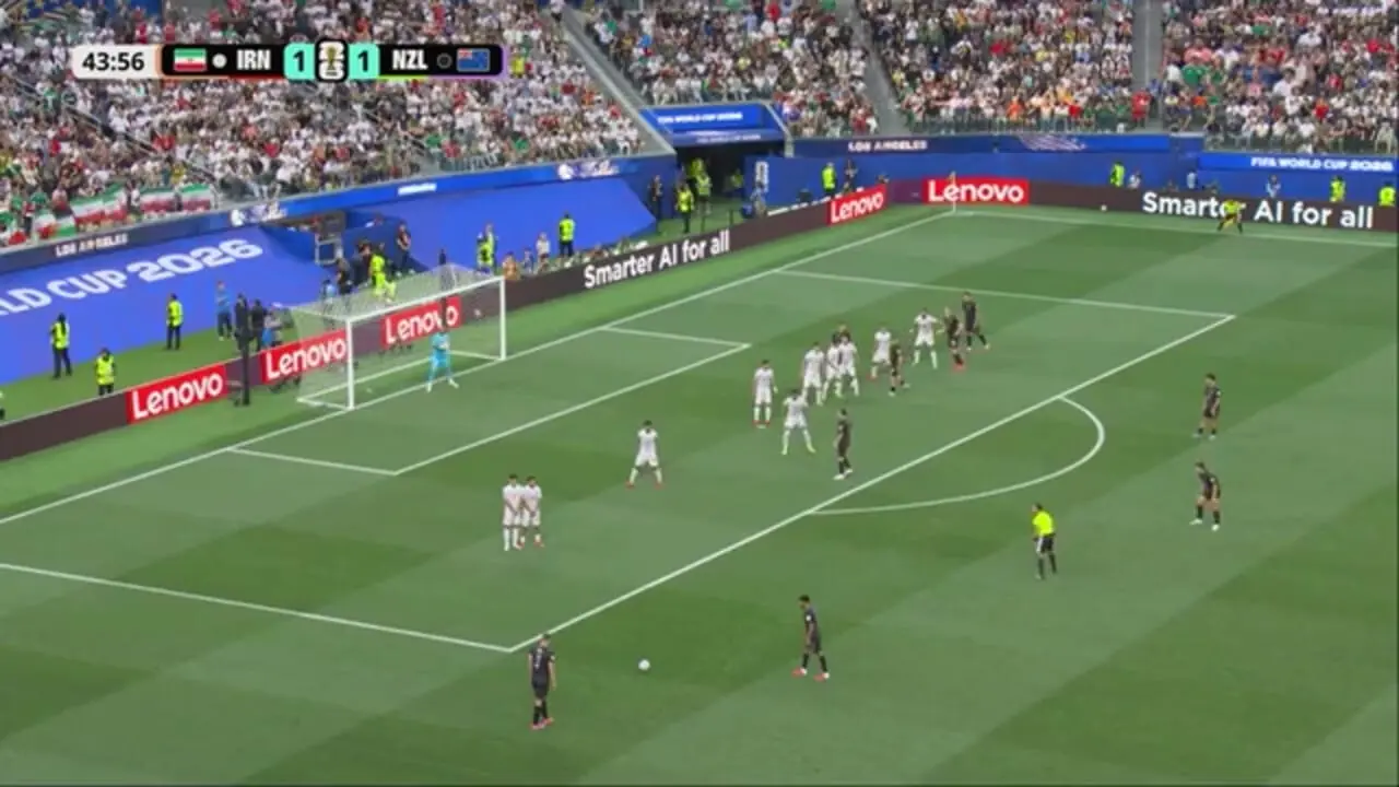 فیلم خلاصه بازی ایران نیوزلند در جام جهانی 2026