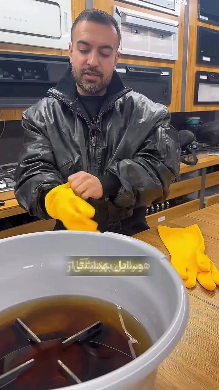 چدن گاز رو مثل روز اول برق بنداز! + فیلم