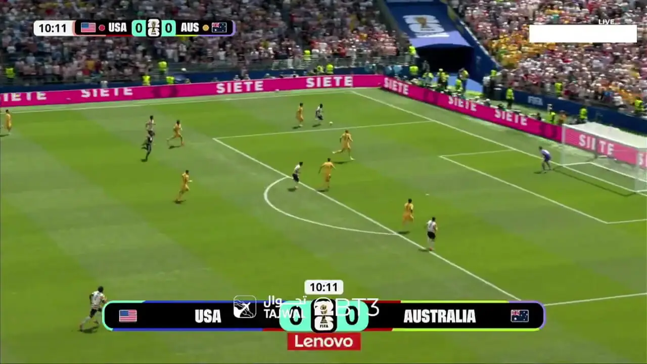 فیلم 2 گل آمریکا به استرالیا در جام جهانی 2026/ برتری میزبان با گل‌به‌خودی و ضربه فریمن در نیمه اول