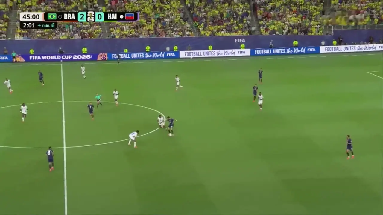  خلاصه بازی برزیل 3 - هائیتی 0 در جام جهانی 2026