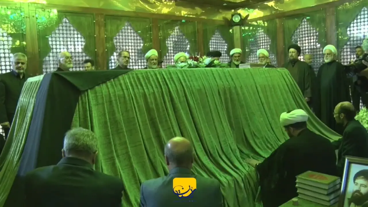تجدید میثاق رئیس و مسئولان عالی قضایی با آرمان‌های بنیانگذار جمهوری اسلامی ایران با حضور یادگار امام