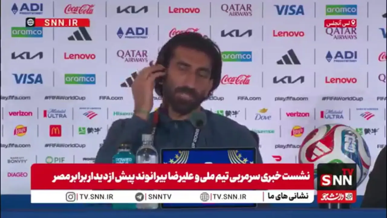 بیرانوند: برای بازی با مصر کاملاً آماده‌ایم/ تمام تمرکزمان روی صعود است