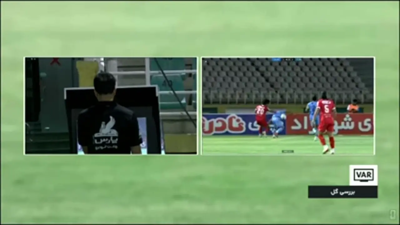 خلاصه بازی پرسپولیس 1- چادرملو 2
