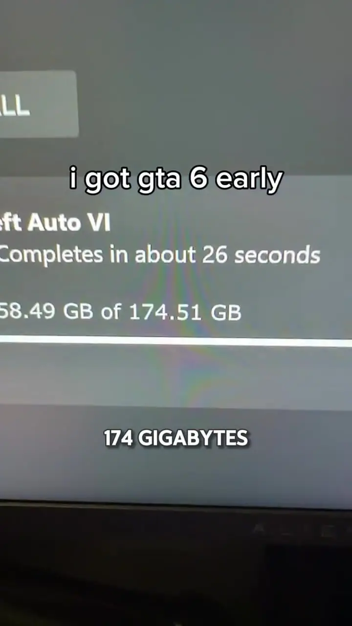 فیلم ادعای دانلود کامل GTA 6 در 10 ثانیه!