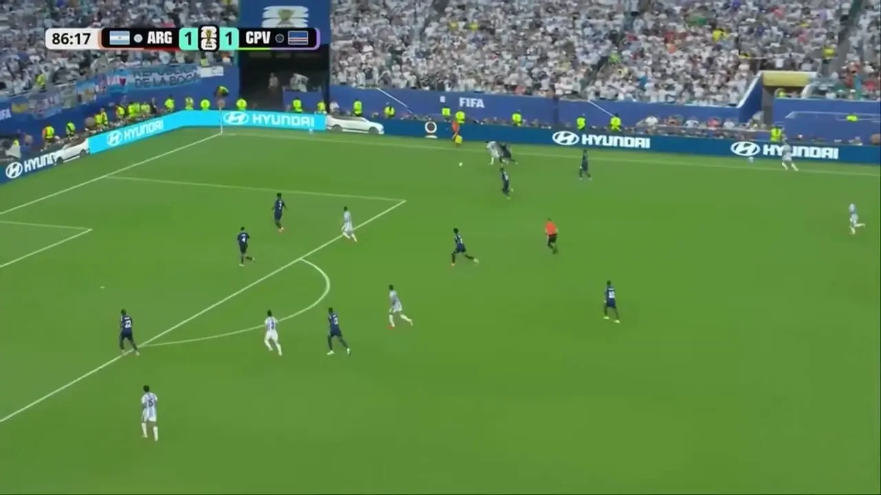 فیلم خلاصه بازی آرژانتین 3 - کیپ ورد 2