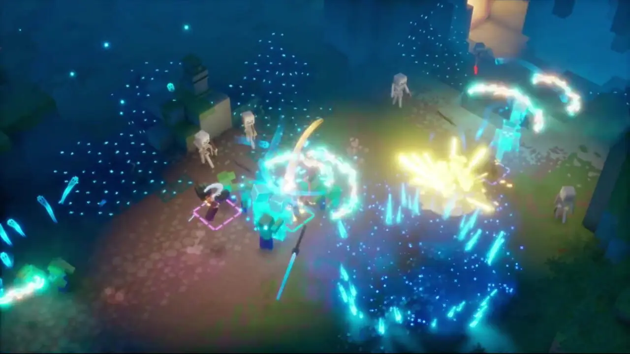 فیلم تریلر بازی Minecraft Dungeons 2