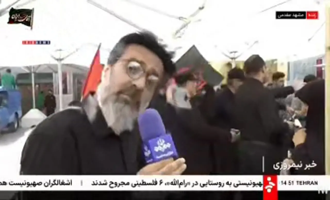 فیلم /  آماده‌سازی آرامگاه رهبر شهید انقلاب در صحن آزادی/ آغاز مراسم خاکسپاری از رواق دارالذکر