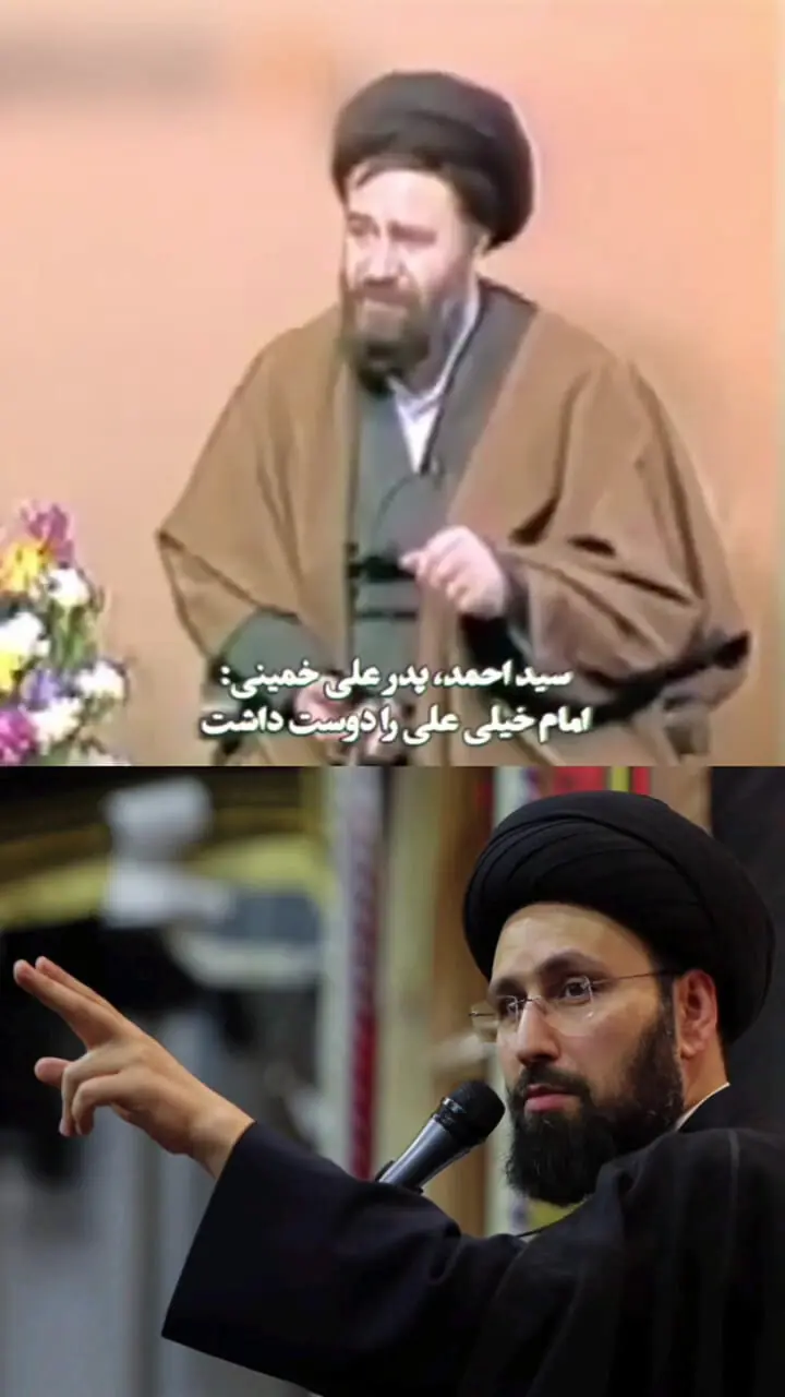 فیلم / روایت سید احمد خمینی از عشق امام به علی نوه اش / سید علی خمینی مورد محبت رهبری شهید هم بود
