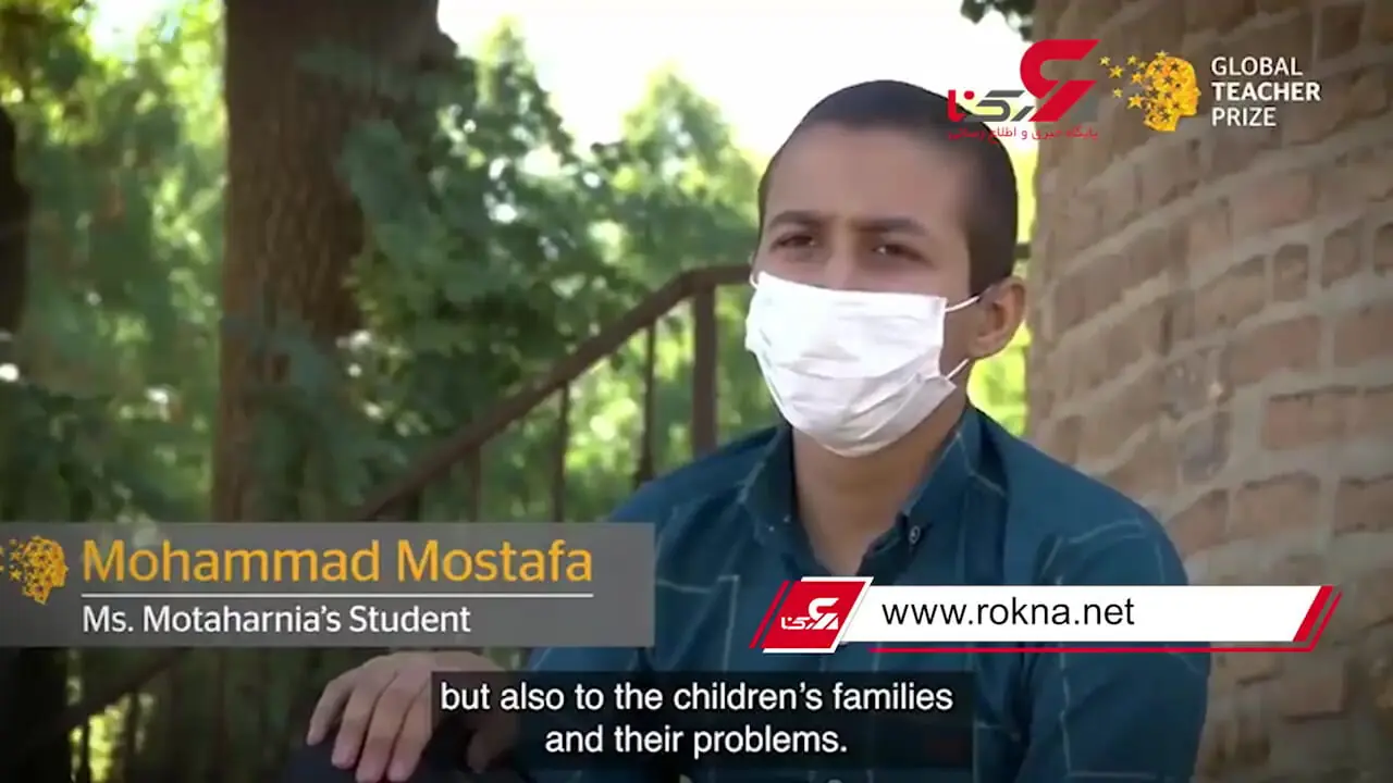 فیلم  سفر در زمان / خانم معلم ایرانی در جمع ۱۰ معلم برتر جهان  جایزه یک میلیون دلاری برای فداکاری بزرگ ! 