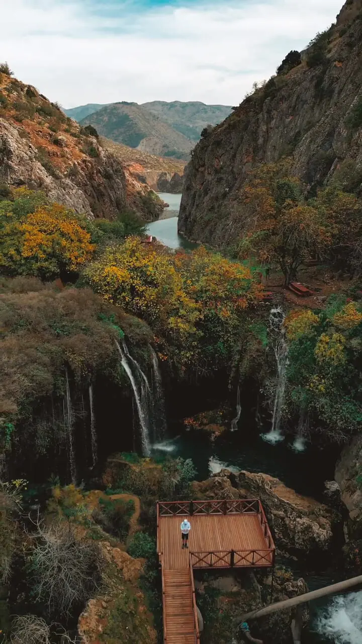 فیلم از زیبایی آبشار اشیلکوی قیصری ترکیه