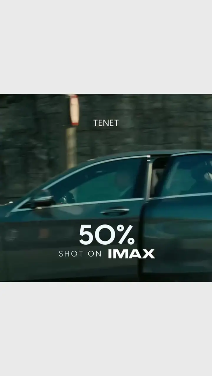 چند درصد از هر فیلم کریستوفر نولان با دوربین‌های IMAX فیلمبرداری شده؟