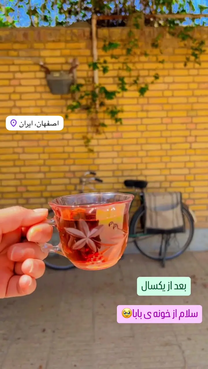 فیلم/ نگاهی به خانه پدری ستاره سادات قطبی در اصفهان / حیاطی پر از خاطره و عطر گل محمدی