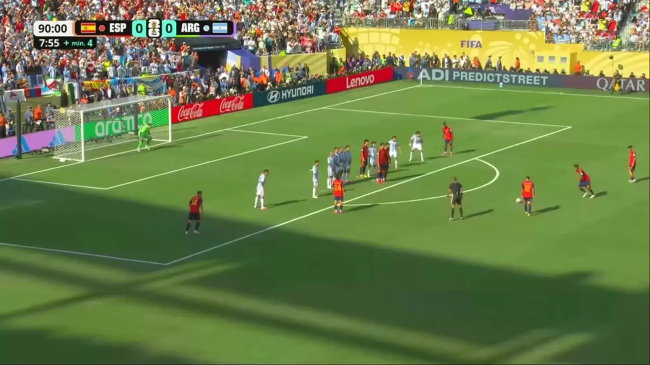 فیلم خلاصه بازی اسپانیا 1 - آرژانتین 0 / اسپانیا قهرمان جهان شد