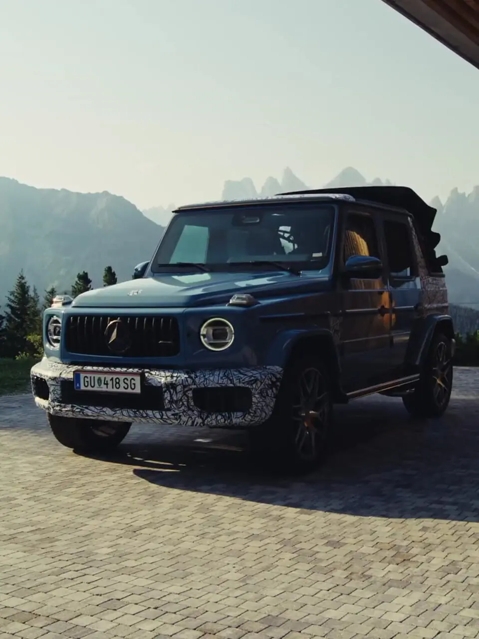 فیلم / مرسدس بنز از G-Class روباز رونمایی کرد / جی کلس بدون سقف نسخه‌ای متفاوت از G63