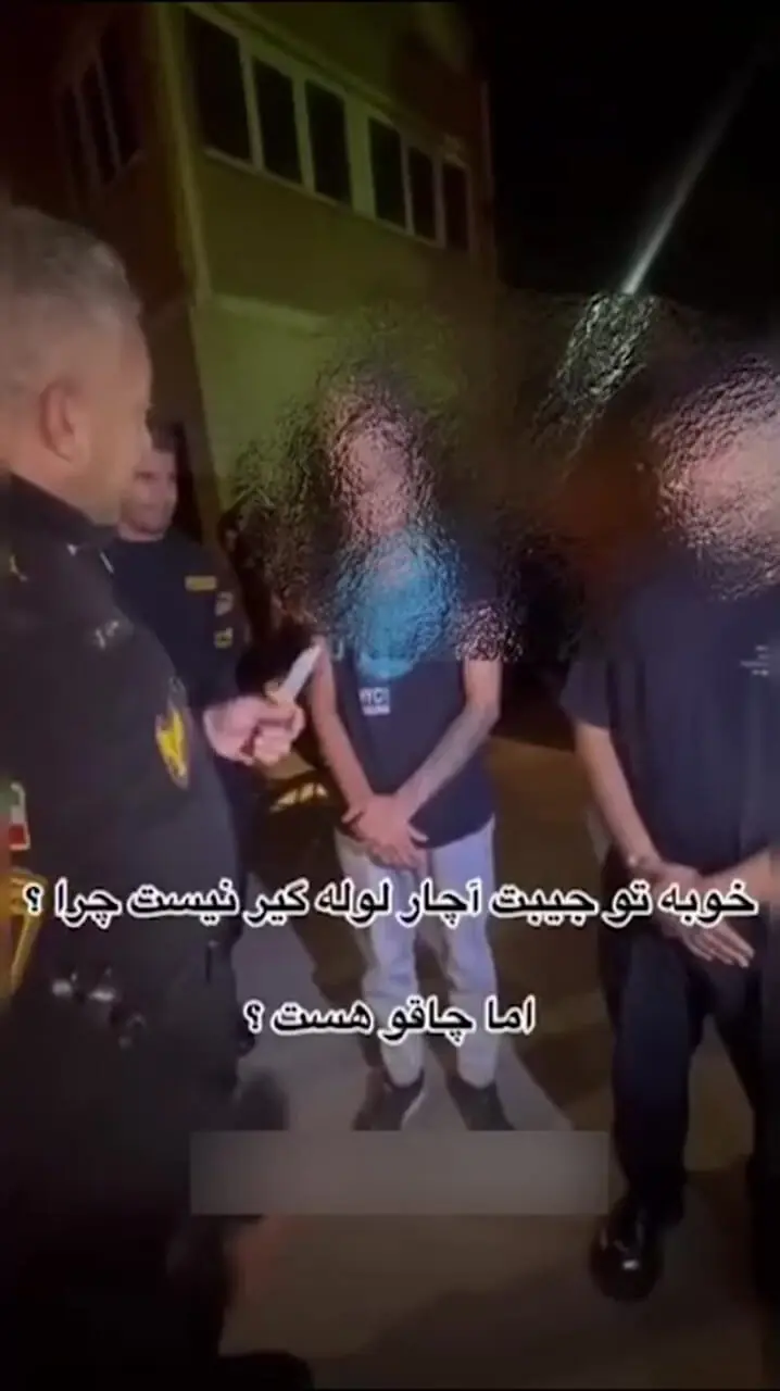 فیلم از قداره کش های خط حطی پارک های تبریز که زنان و کودکان را می ترسانند / سرهنگ پلیس مشهور تبریز سراغ شان رفت