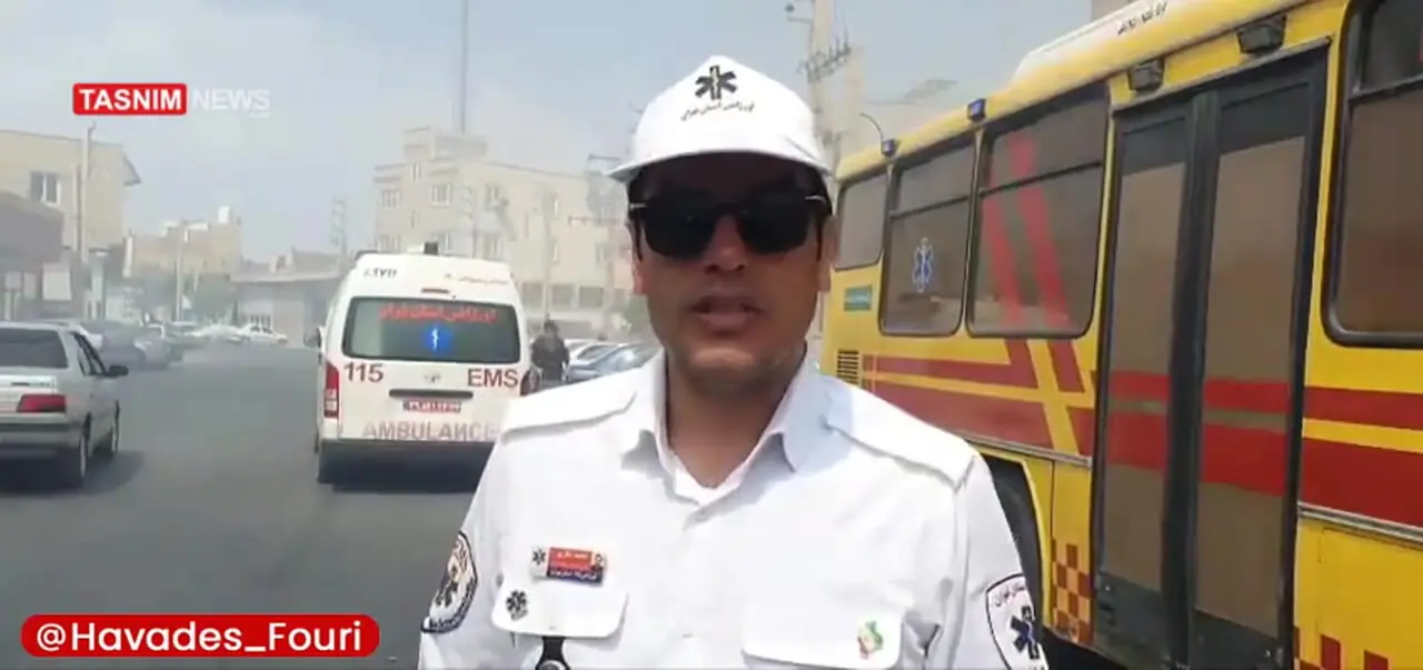 فوت یک نفر در حادثه حریق شهرک نصیرآباد + فیلم