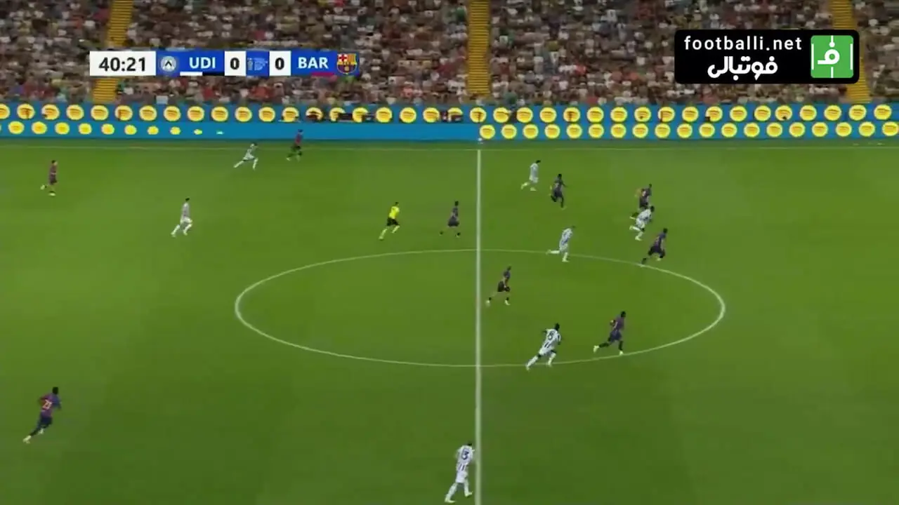 فیلم خلاصه بازی بارسلونا 0-1 اودینزه