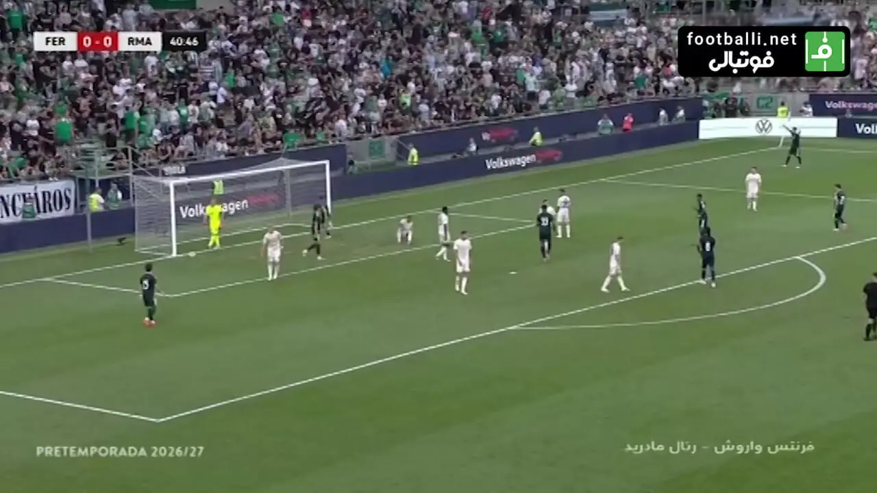 رئال مادرید 2-1 فرانس واروش؛ پیروزی نزدیک کهکشانی ها