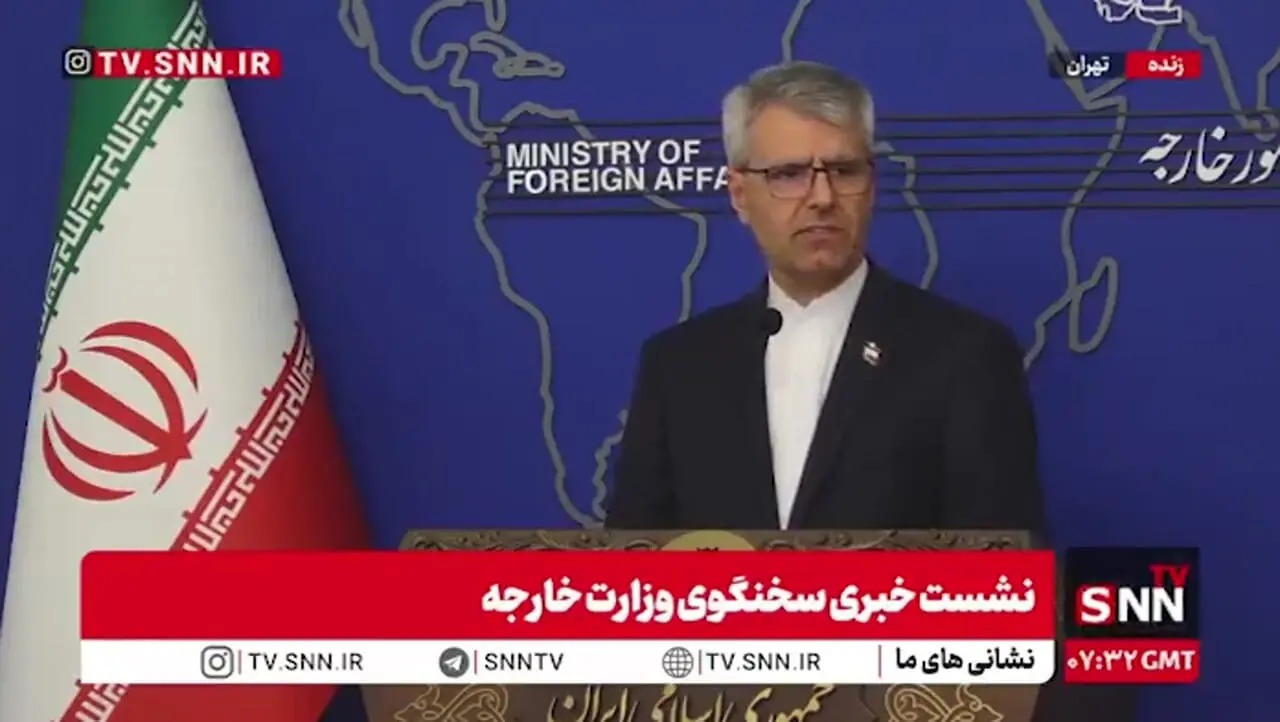 سخنگویی  وزارت امور خارجه : سرنوشت چهار ایرانی بازداشت شده در کویت/ مذاکرات با عمان بصورت سازنده در حال انجام است/ پیمان مکه تهدیدی علیه کشورهای منطقه است + فیلم